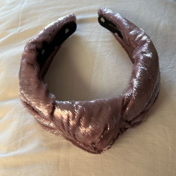 Lele Sadoughi liquid lavender shimmer headband - Picture 2 of 4